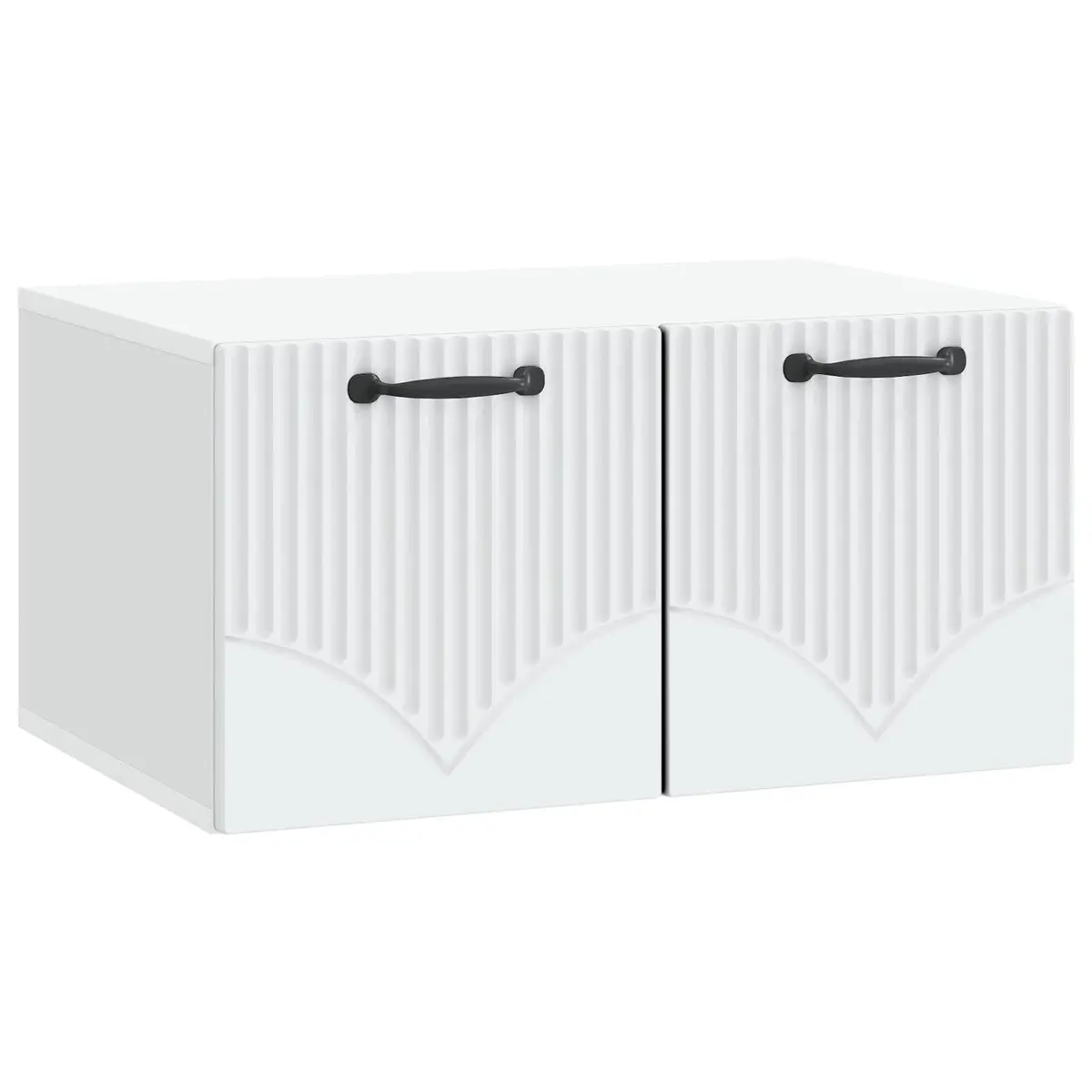 Wall-Mounted TV Cabinet Engineered Wood 59.5 x 41 x 30 cm White