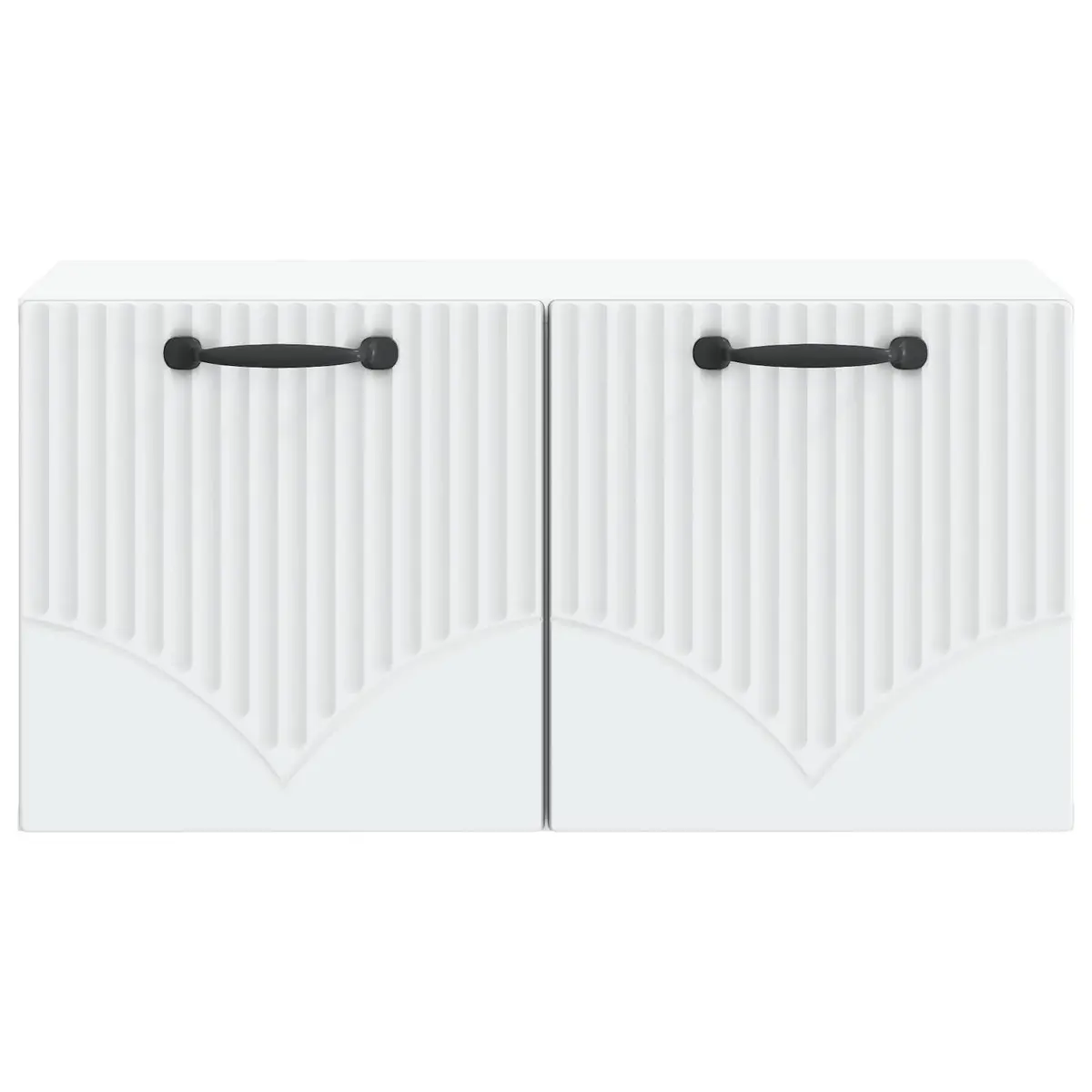 Wall-Mounted TV Cabinet Engineered Wood 59.5 x 31 x 30 cm White