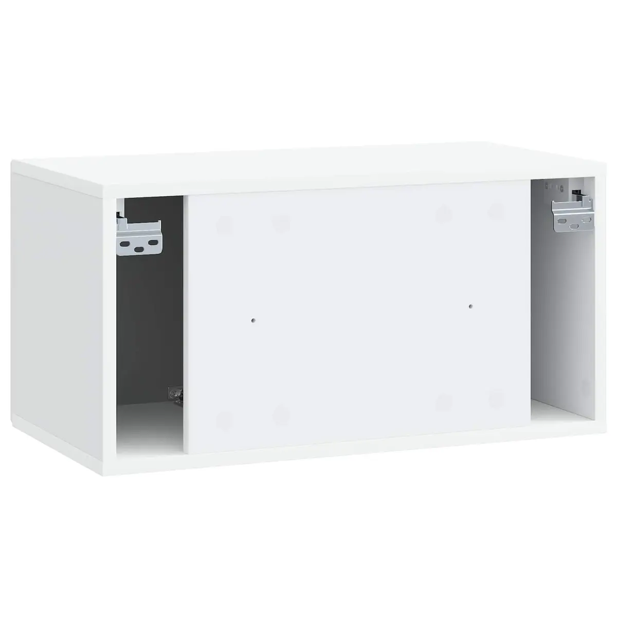 Wall-Mounted TV Cabinet Engineered Wood 59.5 x 31 x 30 cm White