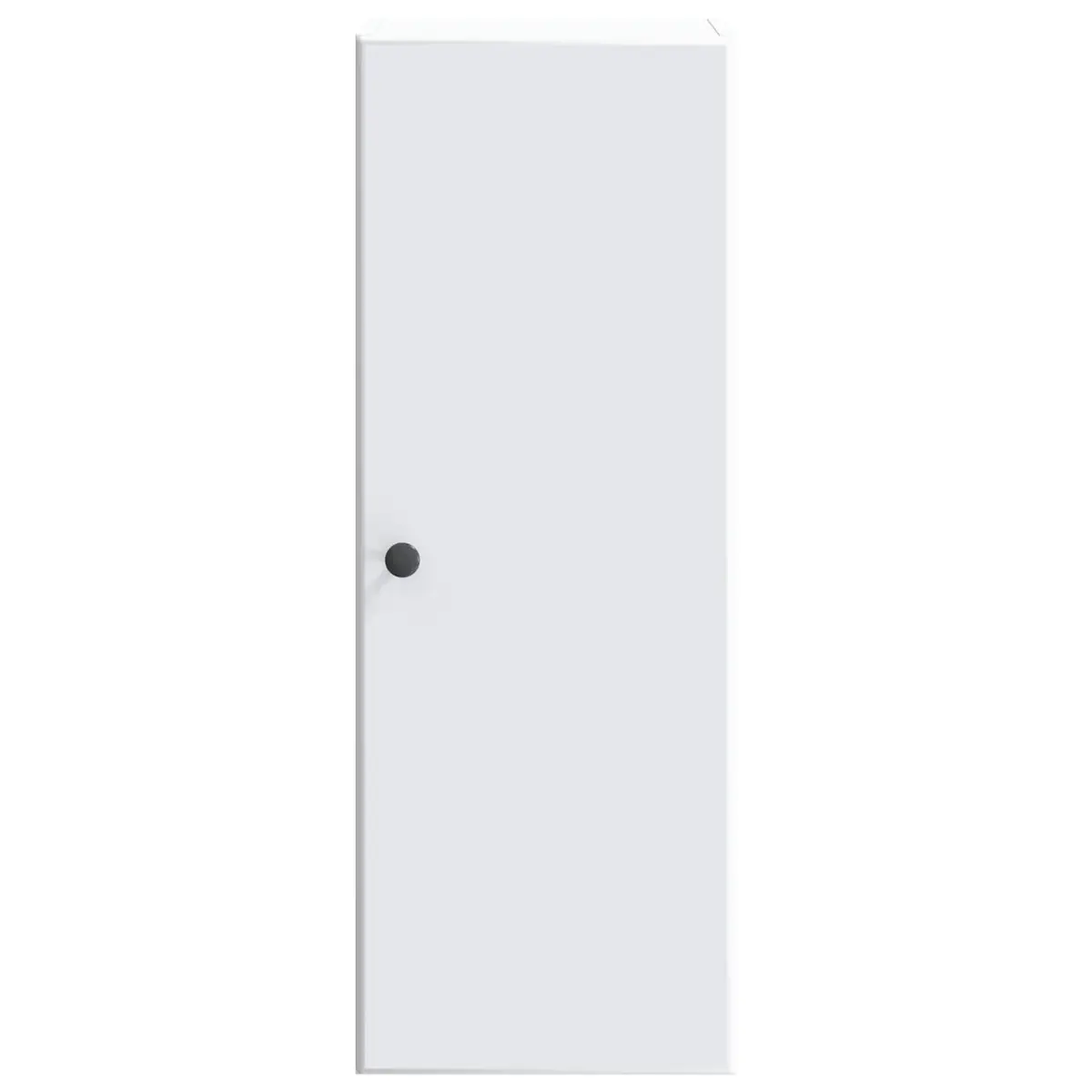 White Wall-Mounted Storage Cabinet 33x34.5x90cm