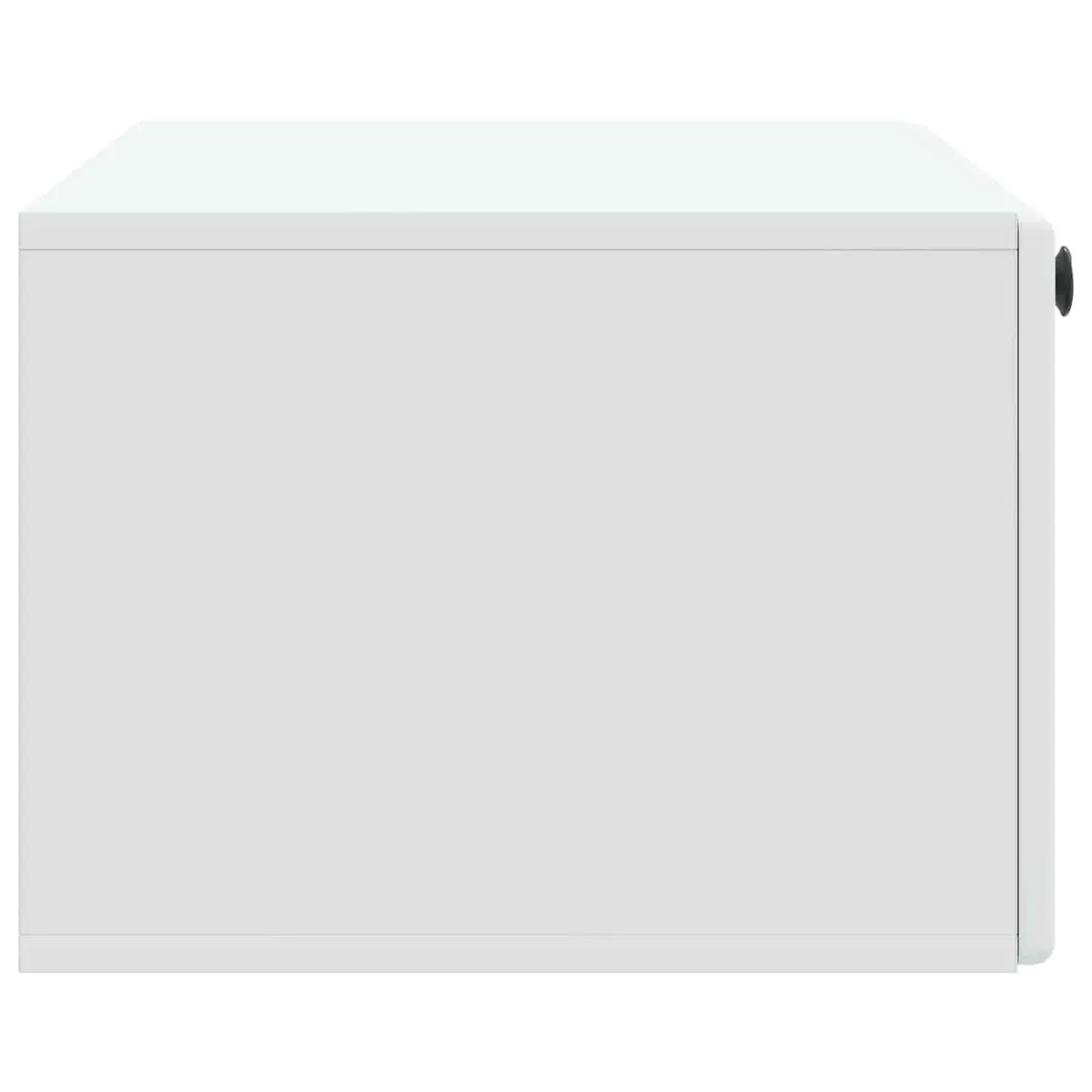 Wall-Mounted TV Cabinet 78.5 x 41 x 30 cm White Engineered Wood Storage Unit