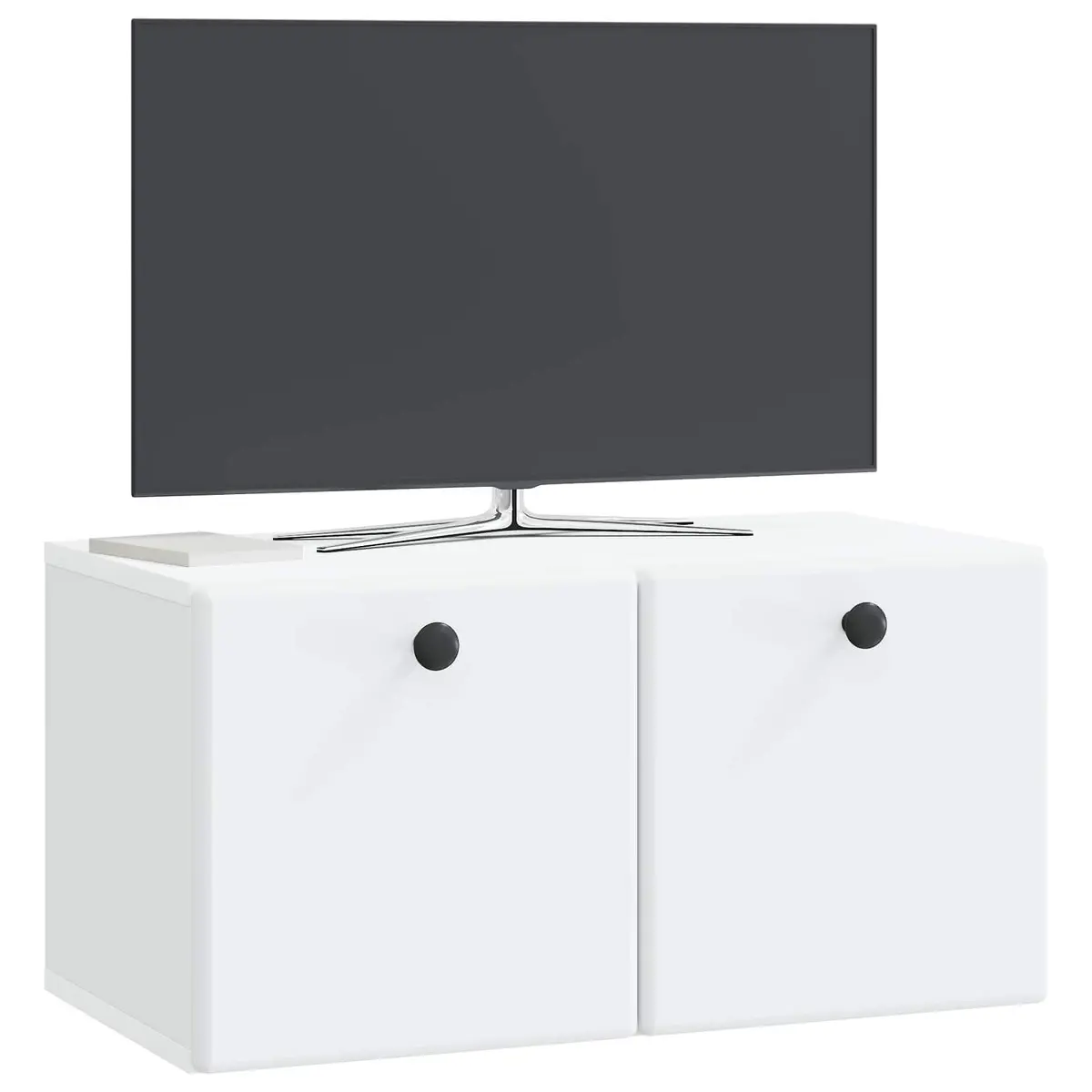 Wall-Mounted TV Cabinet Engineered Wood 59.5 x 31 x 30 cm White
