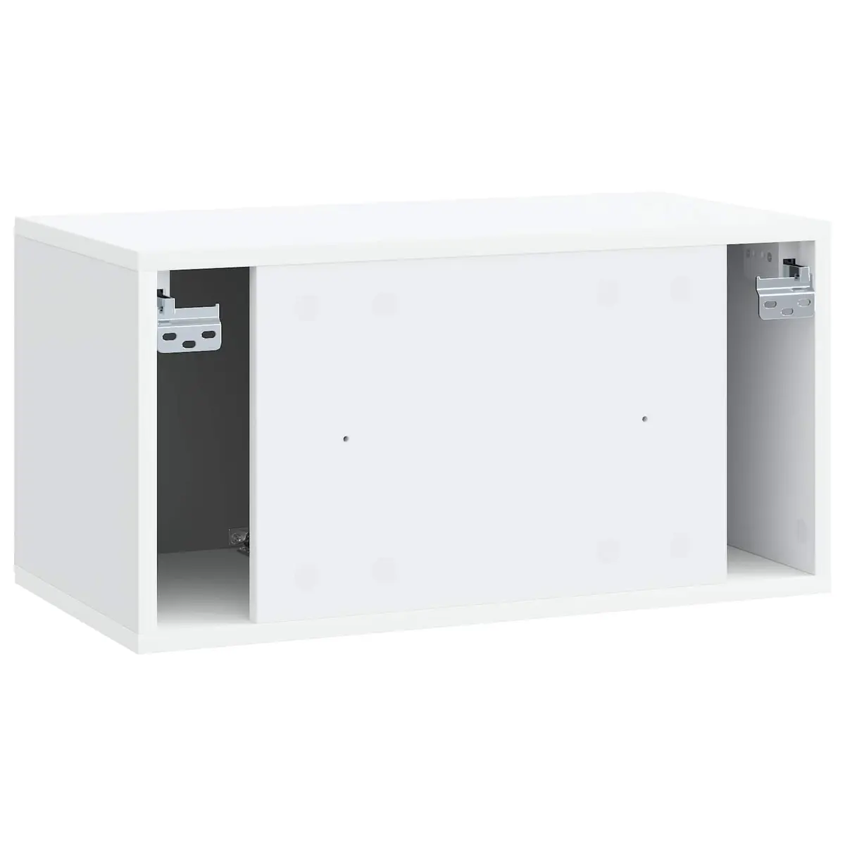 Wall-Mounted TV Cabinet Engineered Wood 59.5 x 31 x 30 cm White
