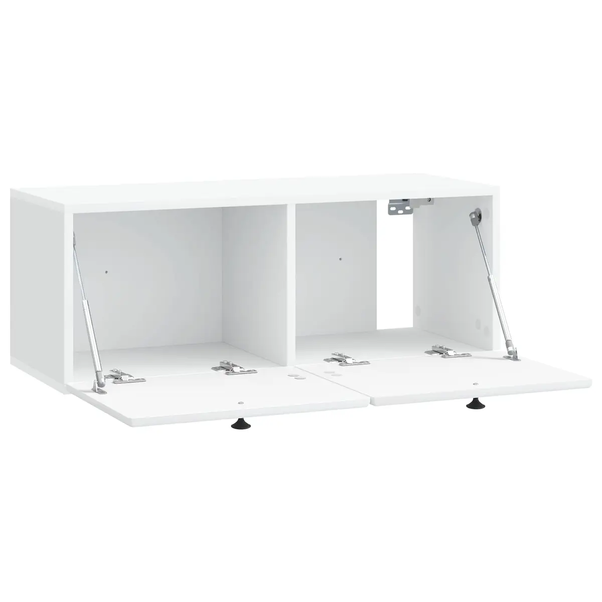 Wall-Mounted TV Cabinet Engineered Wood 78.5 x 31 x 30 cm White