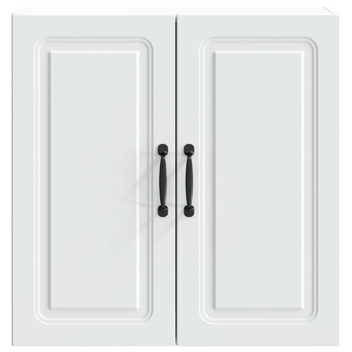Wall-Mounted Storage Cabinet with Adjustable Shelves