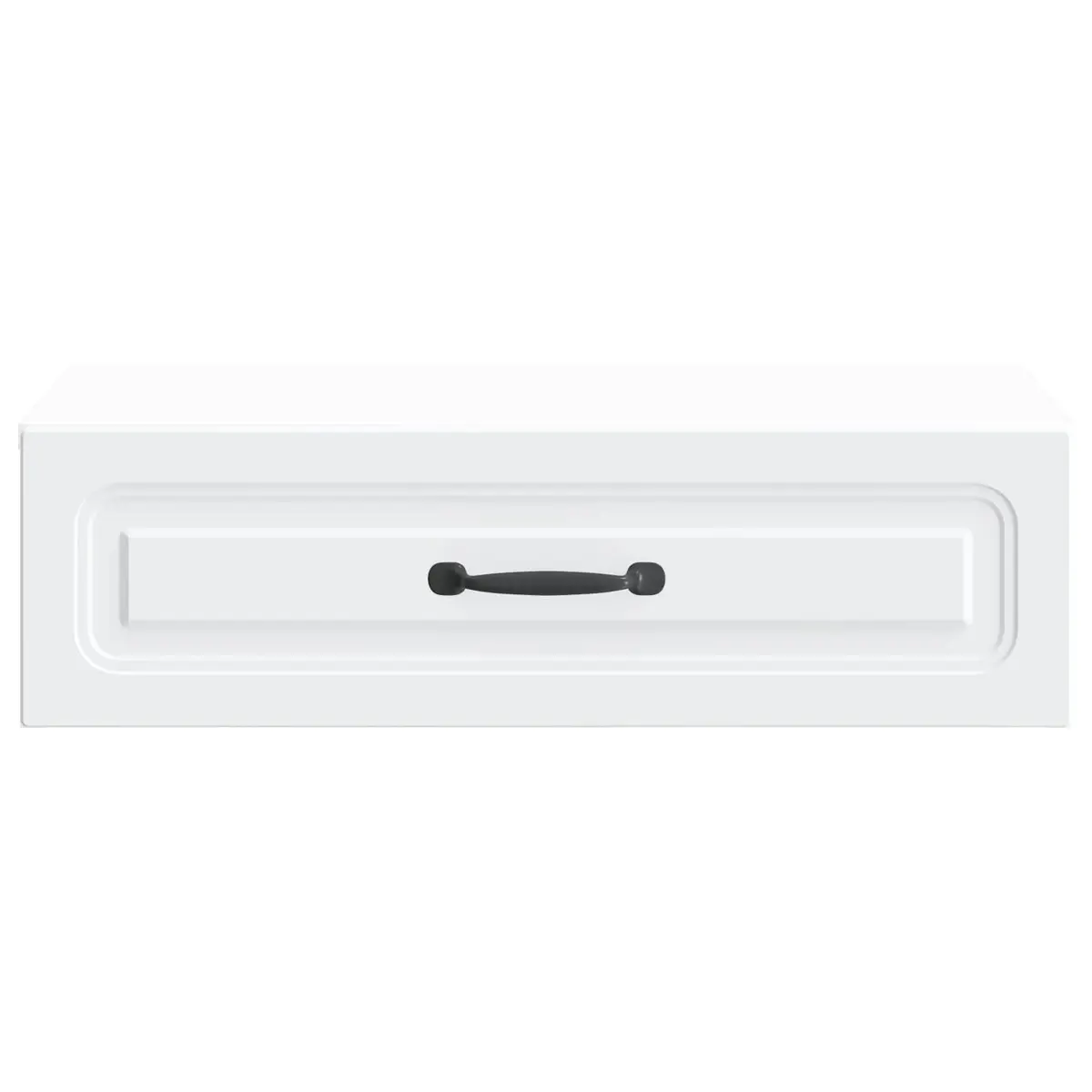 White Wall-Mounted Storage Cabinet 59cm