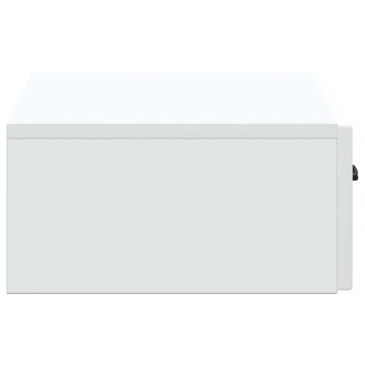 White Wall-Mounted Storage Cabinet 59cm