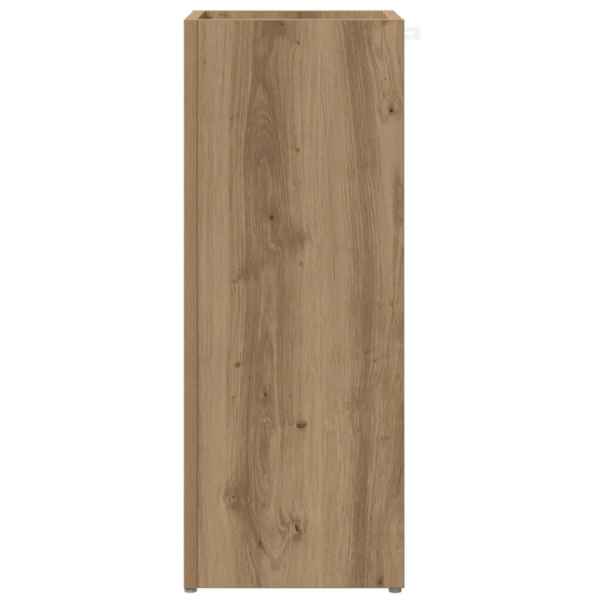 Umbrella Stand Wooden Storage Organizer Modern Design Hallway Entryway Brown