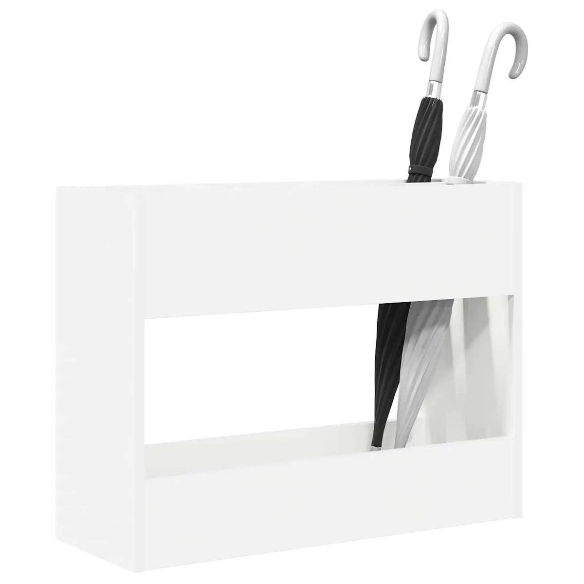 White Umbrella Stand for Hallway Storage