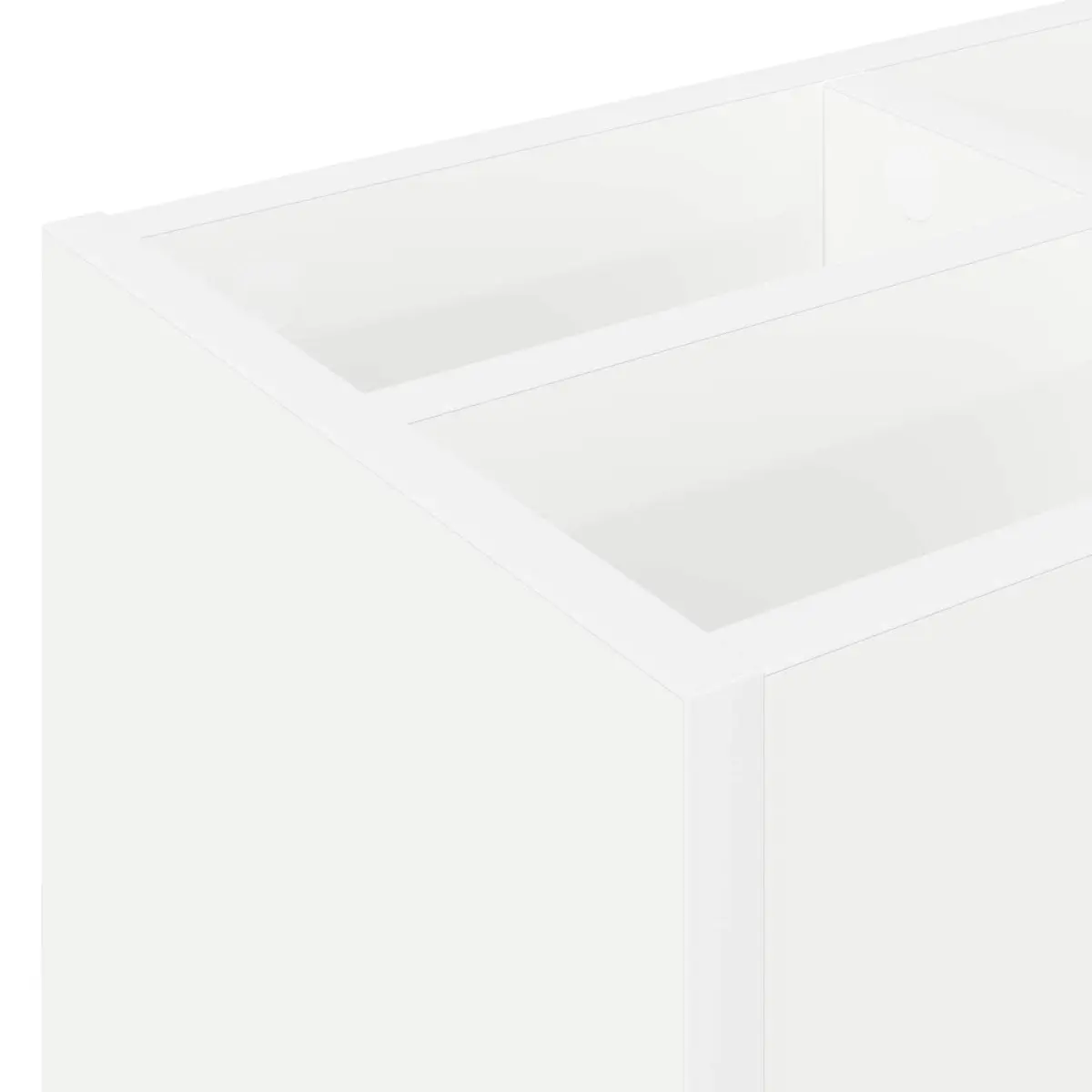 White Umbrella Stand for Hallway Storage