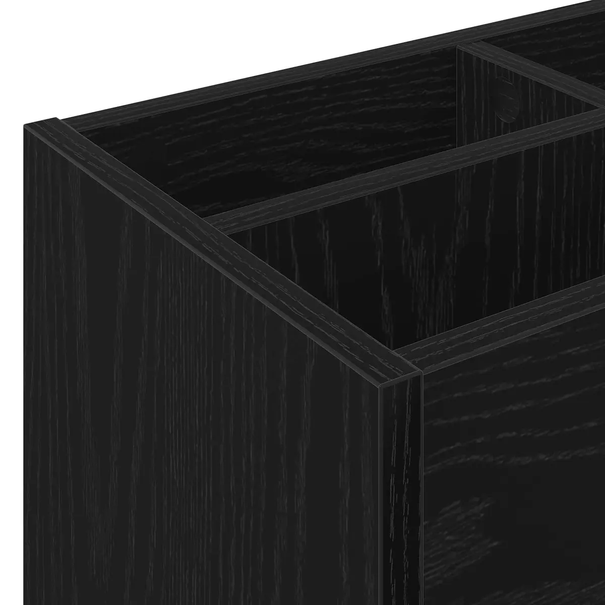 Umbrella Stand Engineered Wood 65cm Black Oak