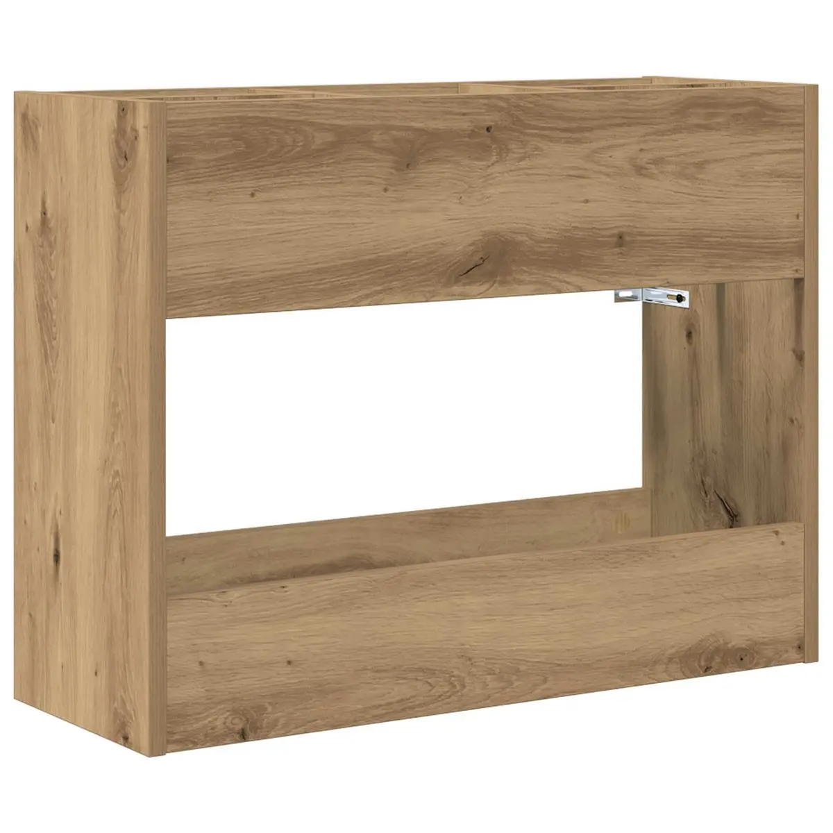Brown Engineered Wood Umbrella Stand Storage Rack