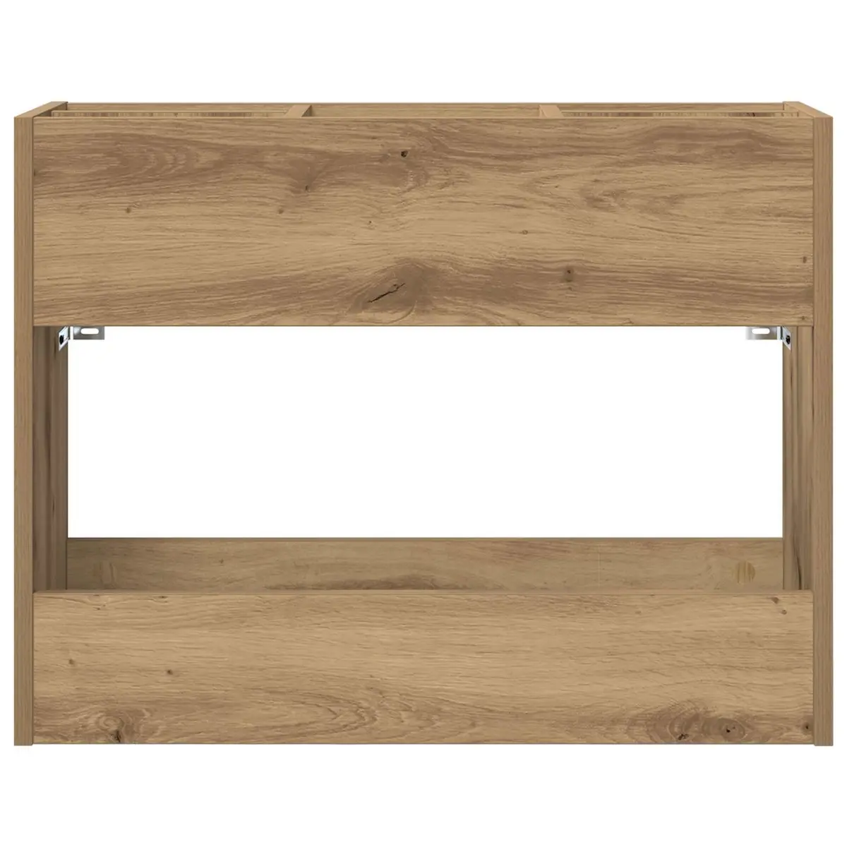 Brown Engineered Wood Umbrella Stand Storage Rack