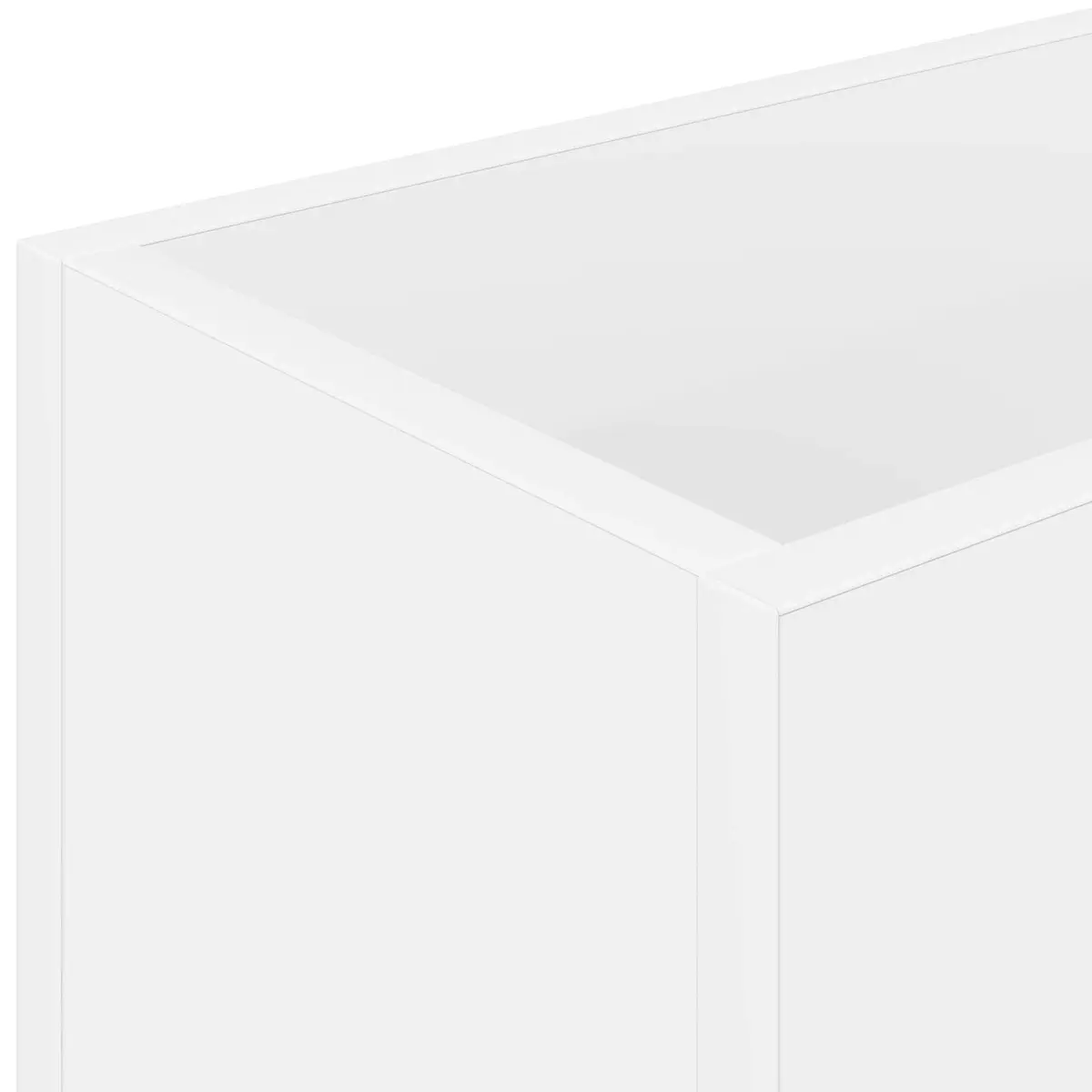 Umbrella Stand White Rectangular Storage Rack Hallway Entryway Modern Home
