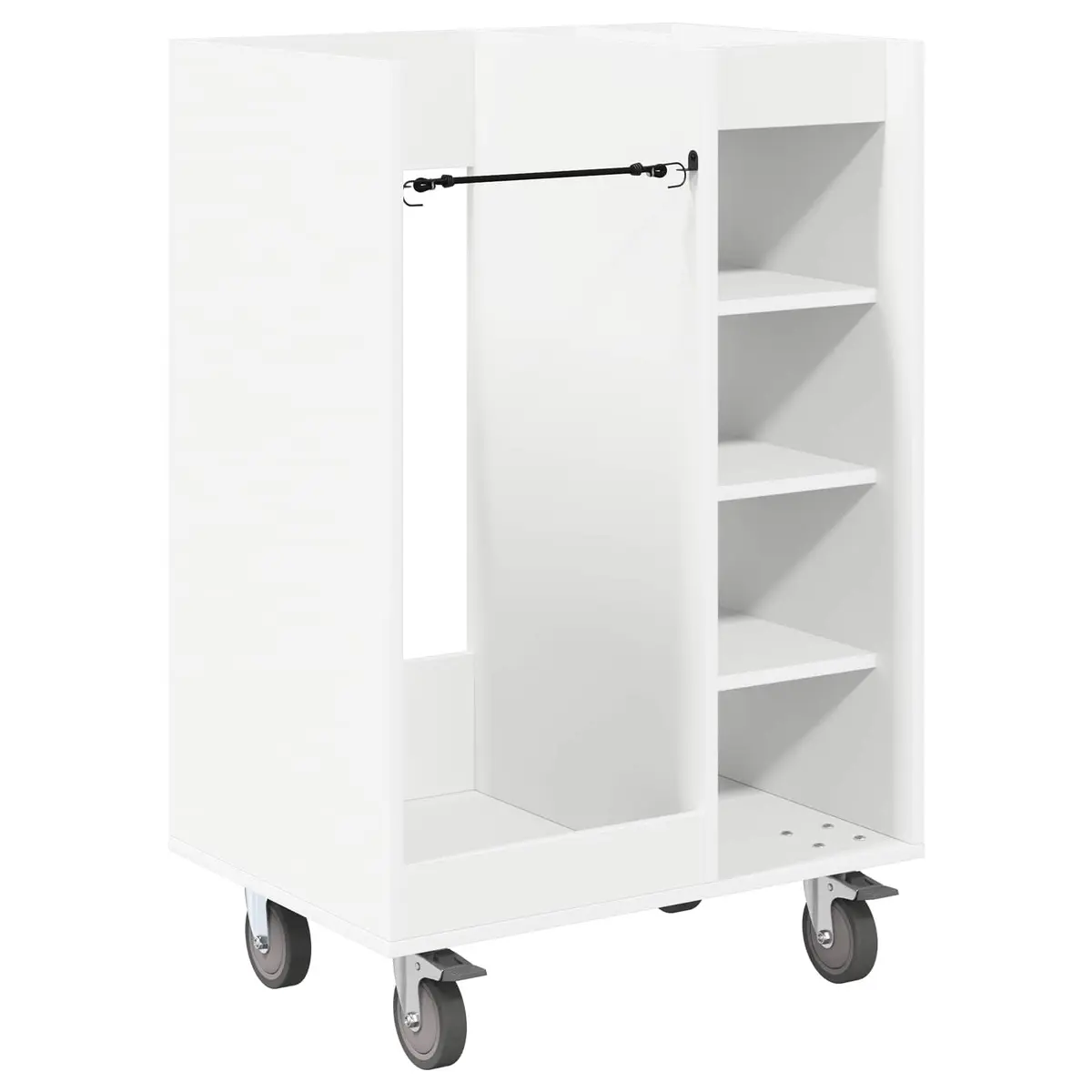 Golf Cabinet Wooden White 65x45x98cm