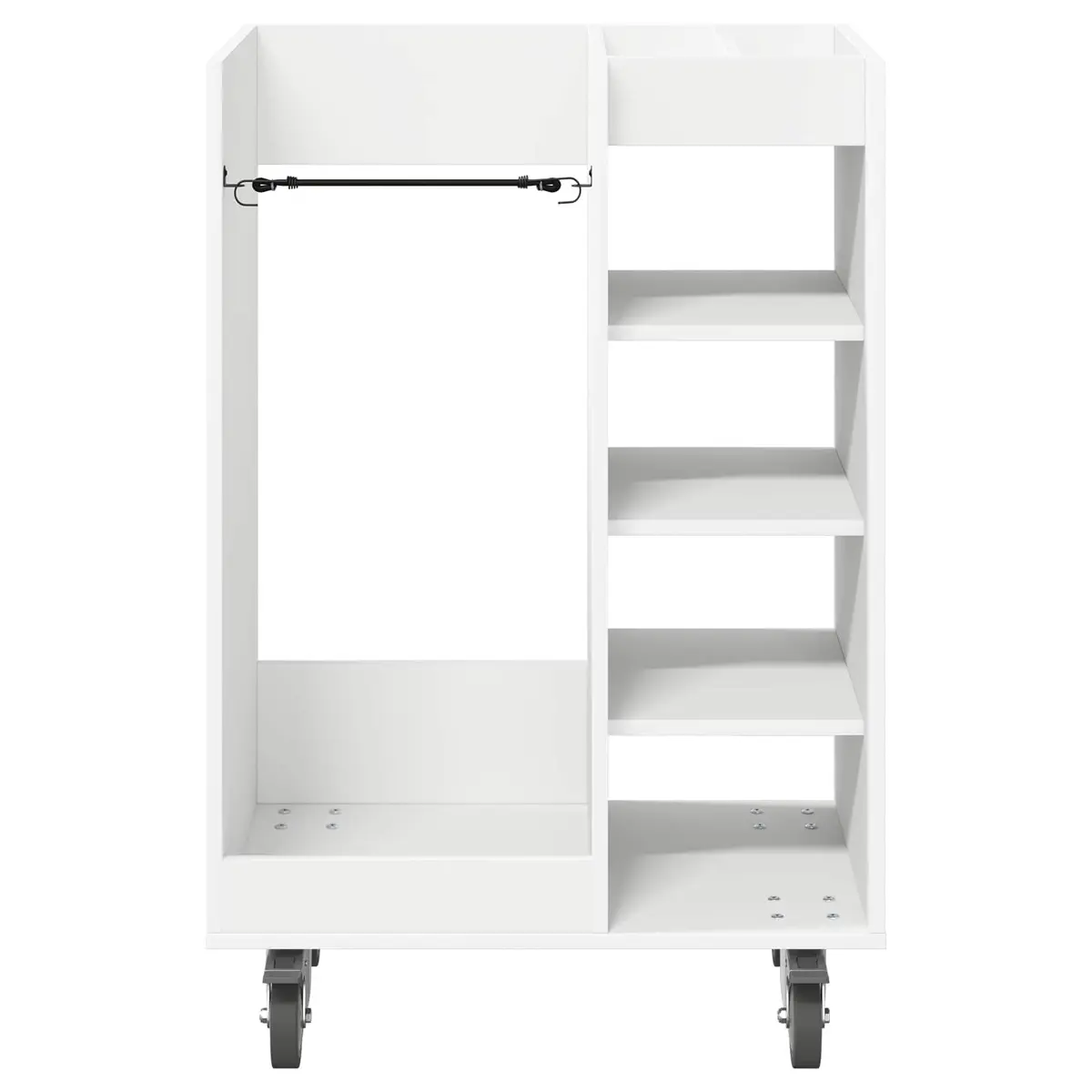 Golf Cabinet Wooden White 65x45x98cm
