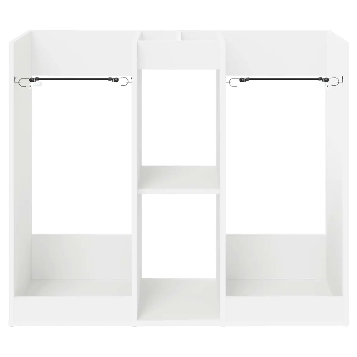 White Wooden Golf Cabinet for Storage 102 x 45 x 85.5 cm