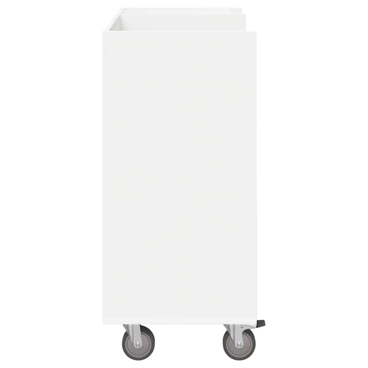 Golf Cabinet Wooden White Indoor Storage with Shelves