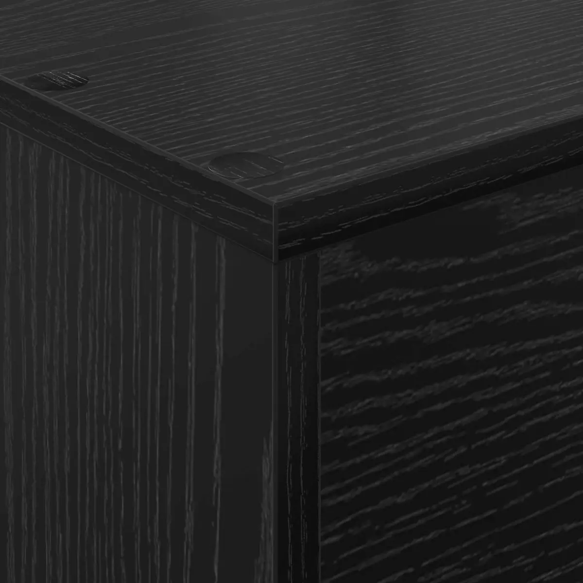 Magazine Rack Engineered Wood 70 x 41 x 96 cm Black Oak