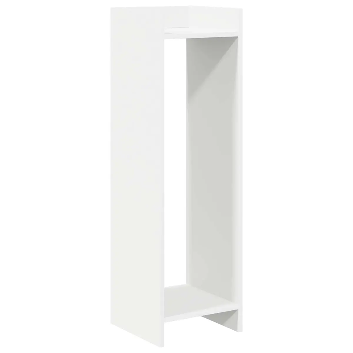 Plant Stand Engineered Wood 30 x 30 x 100 cm White 2 pcs Indoor Vertical Display Organizer