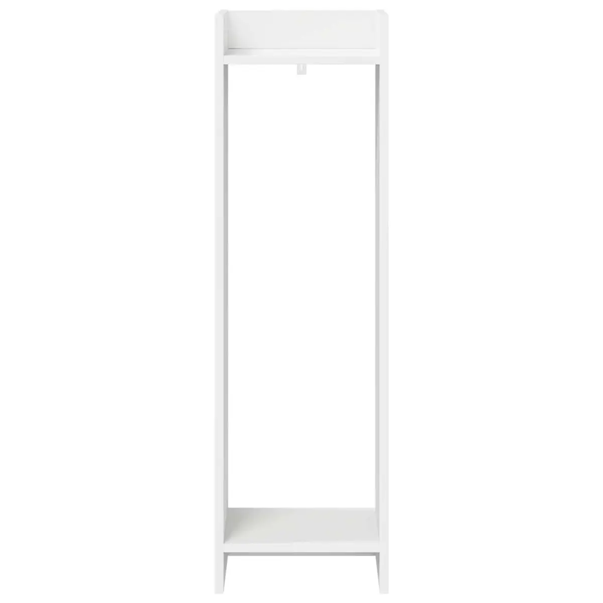 Plant Stand Engineered Wood 30 x 30 x 100 cm White 2 pcs Indoor Vertical Display Organizer