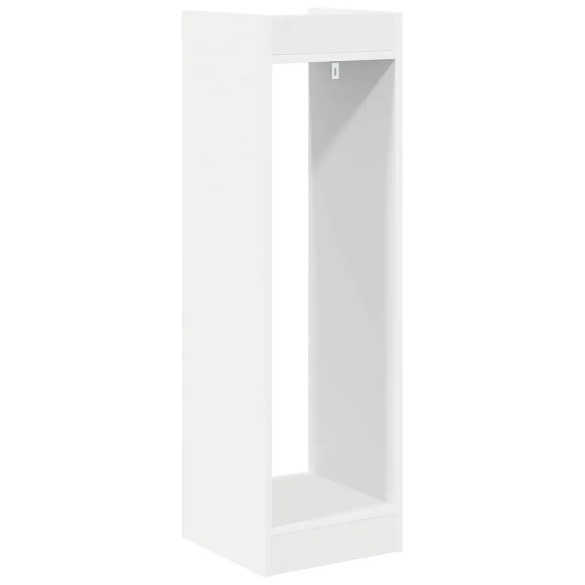 Plant Stand Engineered Wood 30 x 30 x 100 cm White 2 pcs Indoor Vertical Display Organizer