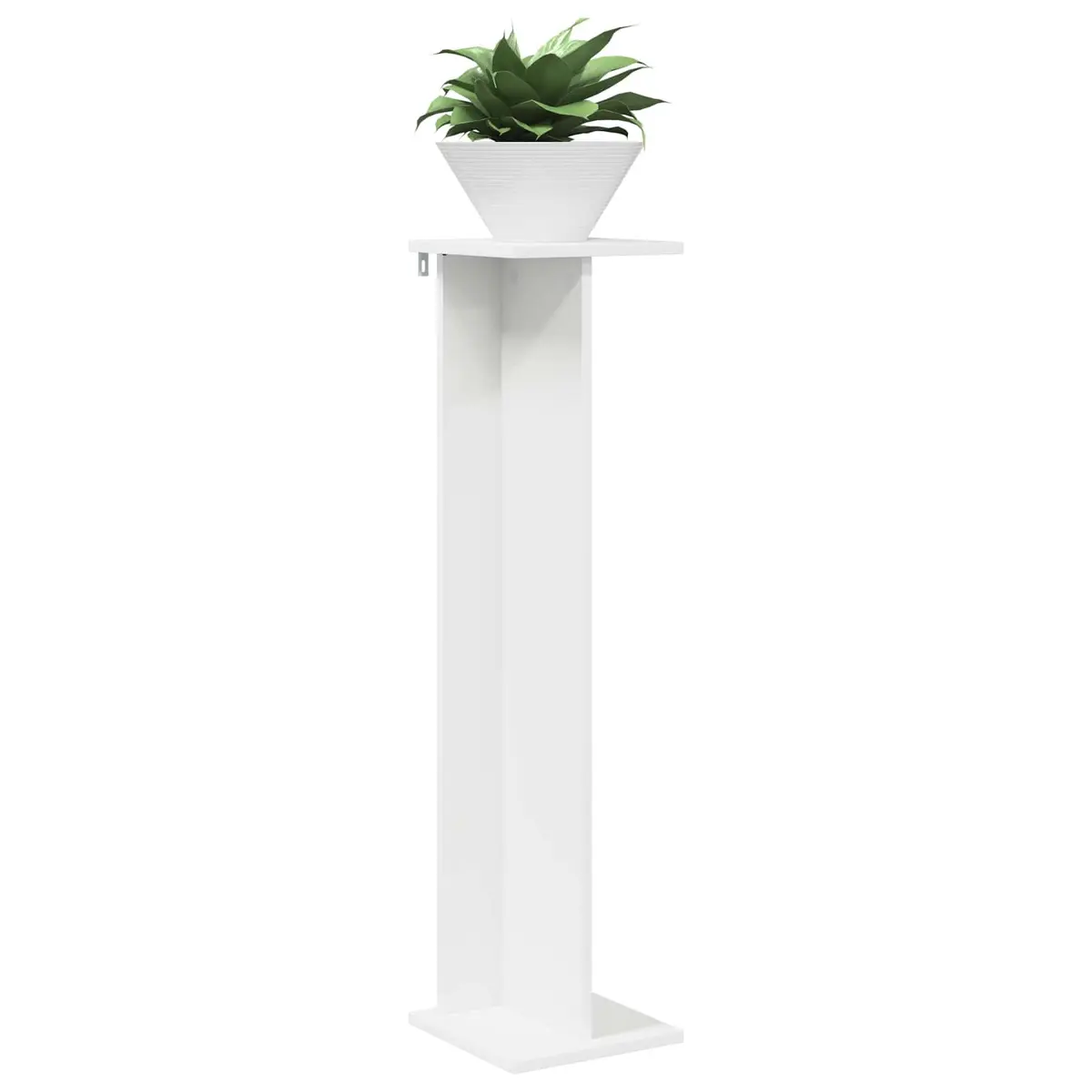 White Plant Stand 2 pcs Modern Multi-Tier Display