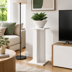 Stylish Multi-Tier Plant Stand Set of 2 in White
