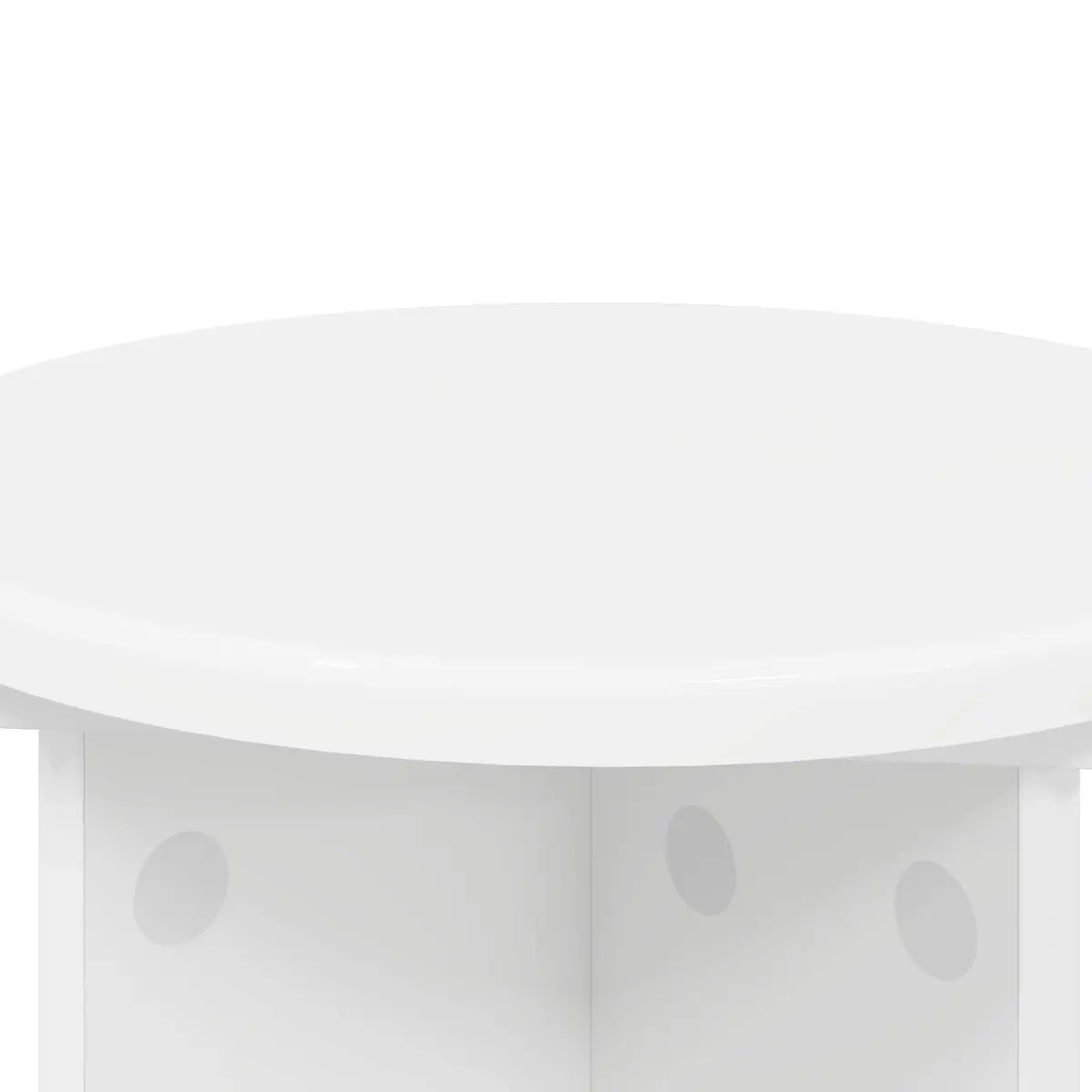 Plant Stand 2 Pieces White Modern Indoor Display Engineered Wood 29.5 x 40 cm