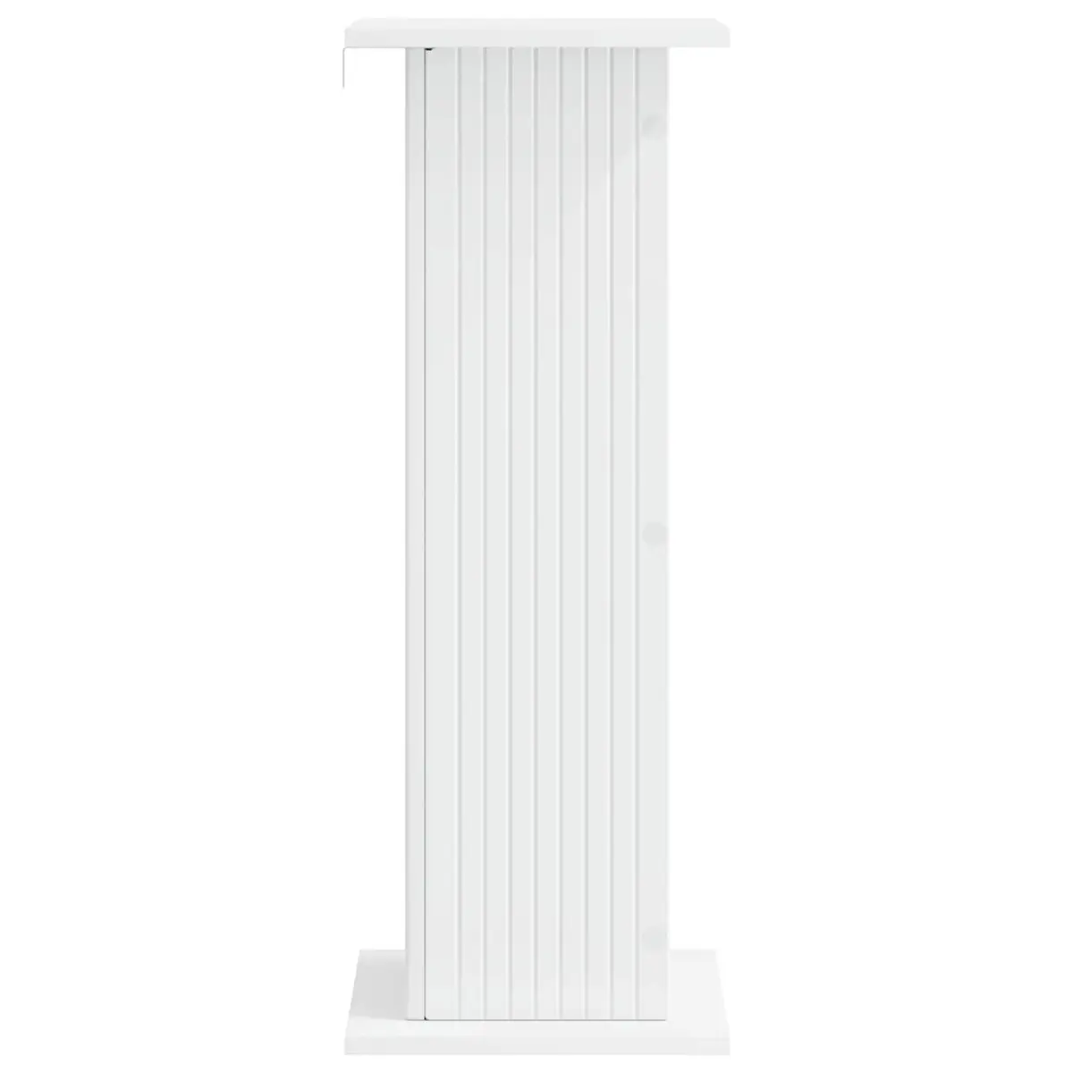 Plant Stand 2 Pieces White Indoor Display Riser Home Garden Décor 30.5 x 30 x