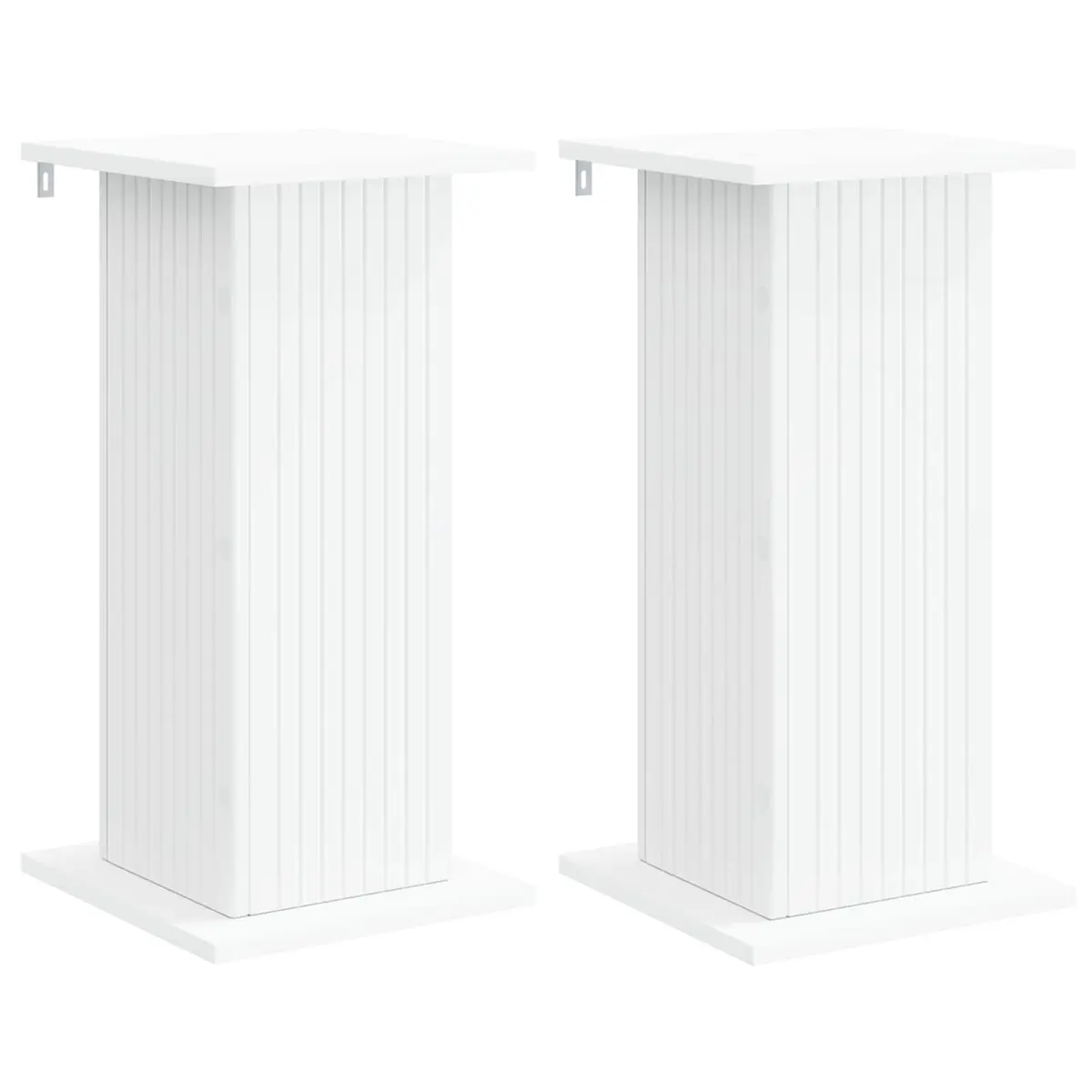 White Plant Stand Set for Indoor Display