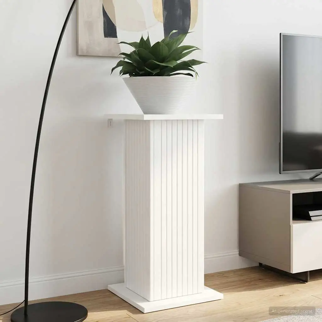 White Plant Stand Set for Indoor Display
