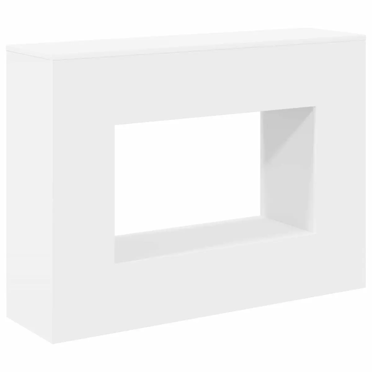 Console Table 101 x 29 x 74 cm with Shelves