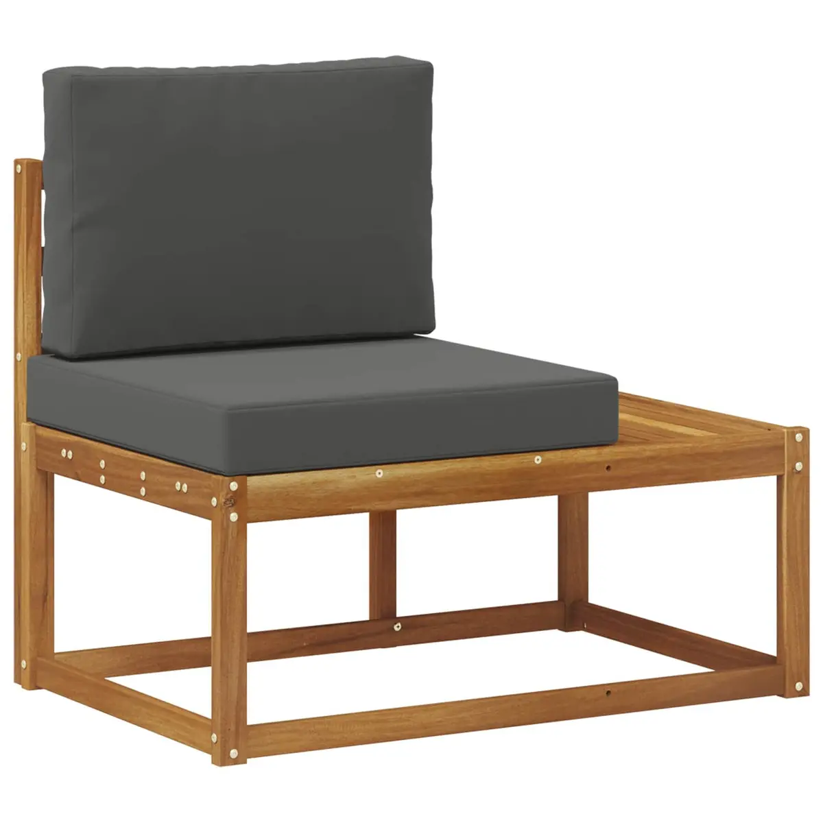 Modular Outdoor Sofa End Unit for Gardens and Balconies
