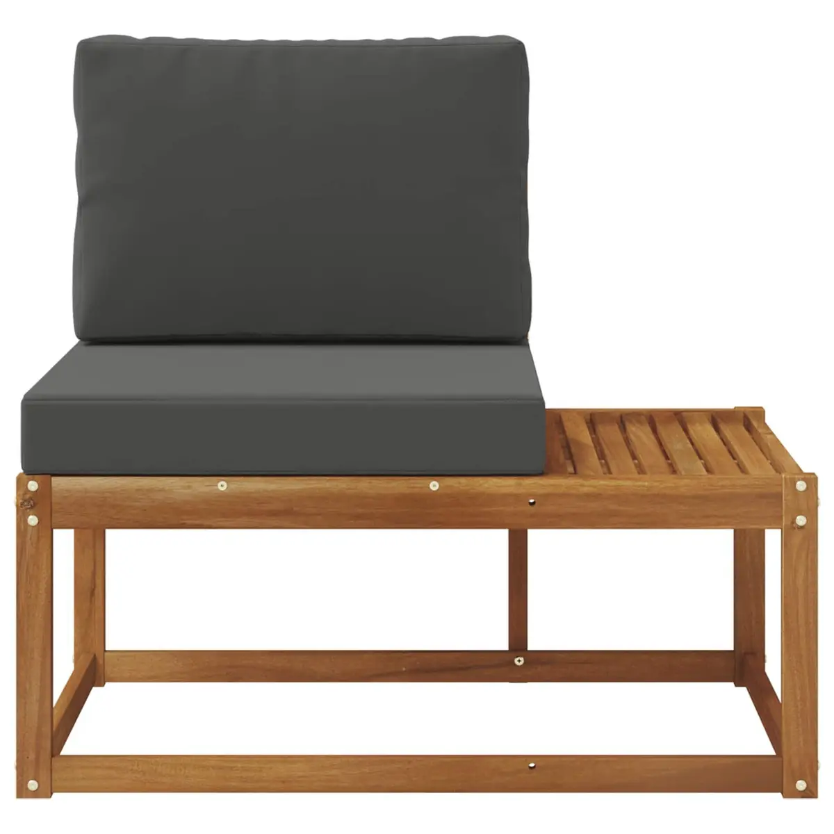 Modular Outdoor Sofa End Unit for Gardens and Balconies