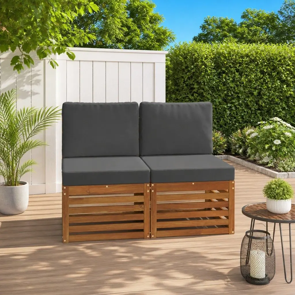Acacia Wood Outdoor Sofa Set for Garden or Patio