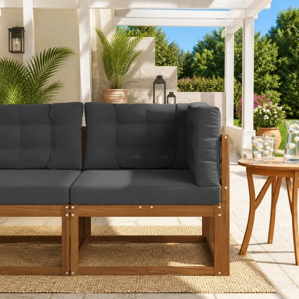 Modular Outdoor Corner Sectional Sofa Unit