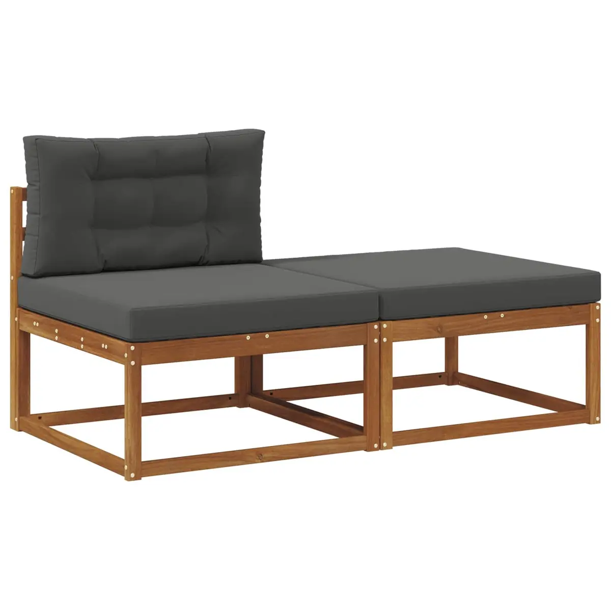 2-Piece Modular Outdoor Sectional Sofa Set