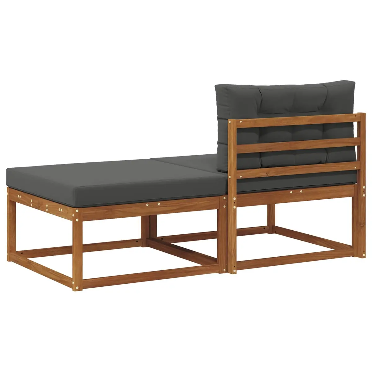 2-Piece Modular Outdoor Sectional Sofa Set