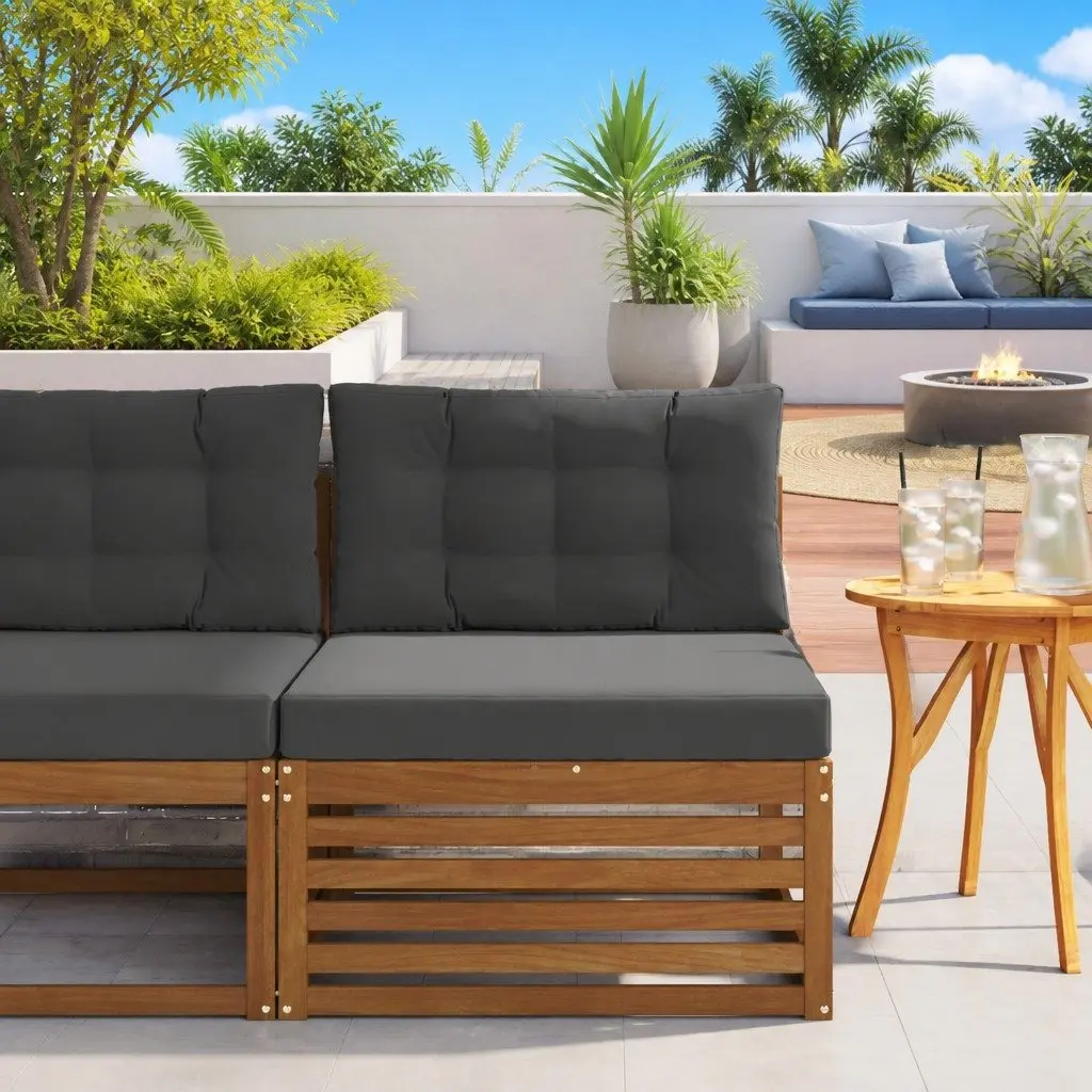 Outdoor Middle Sofa for Gardens and Patios