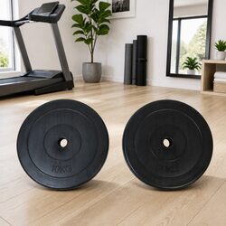 Durable 10 kg Weight Plates for Home Gym Training
