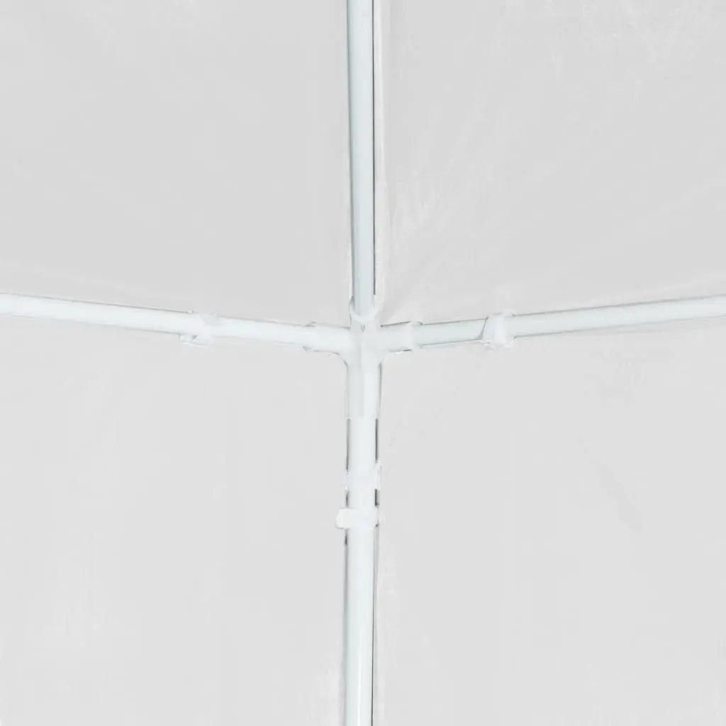 Party Tent Polyethylene 3x4m White Garden Gazebo Canopy