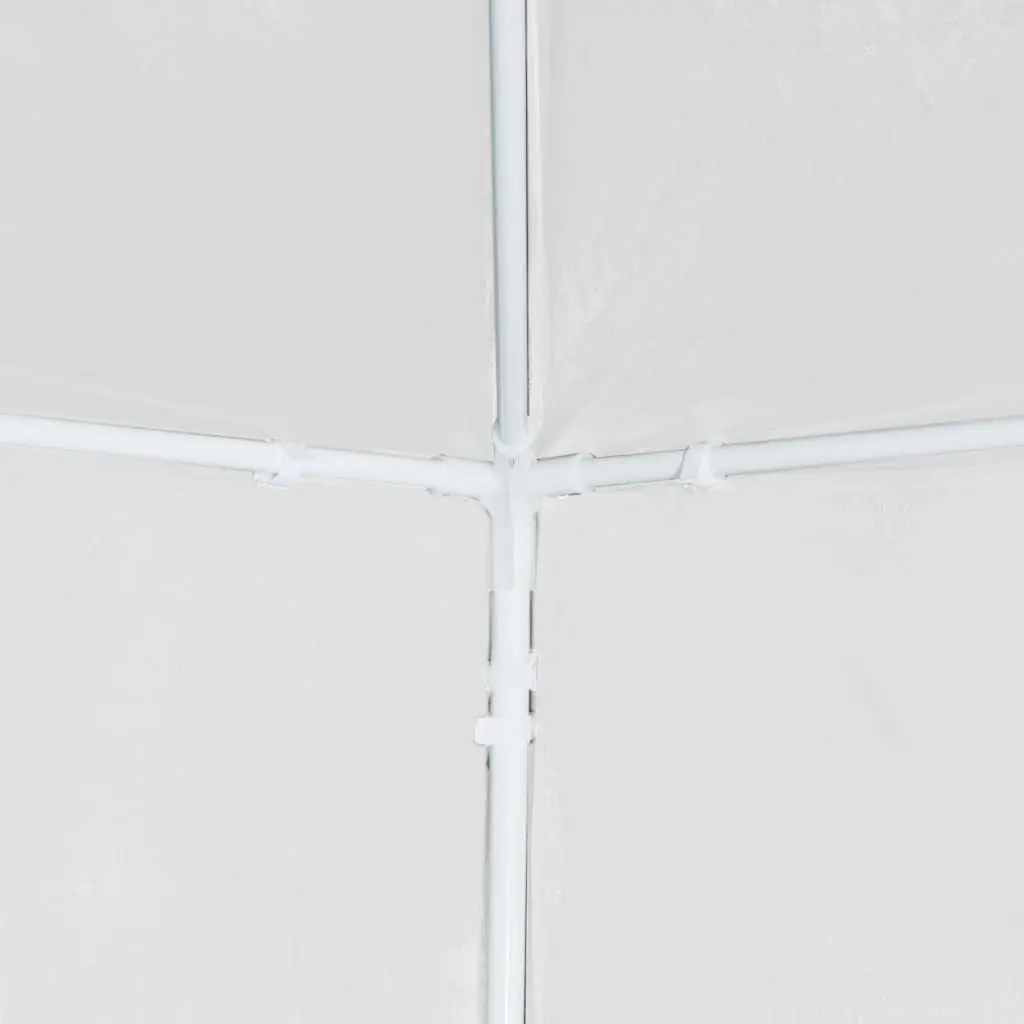 Party Tent Polyethylene 3x6m White Outdoor Marquee Gazebo Garden Canopy Pavilion