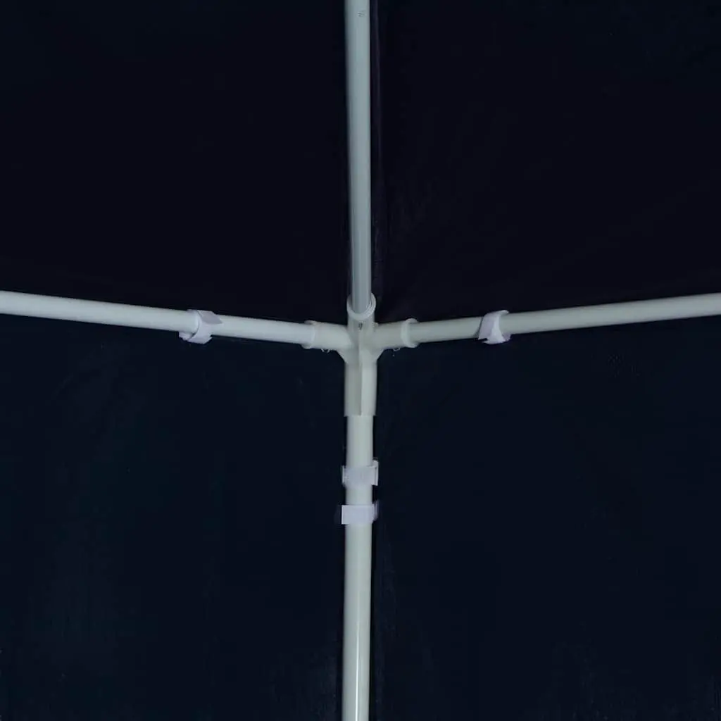 Party Tent Polyethylene 3x9m Blue Outdoor Gazebo with Panels Door