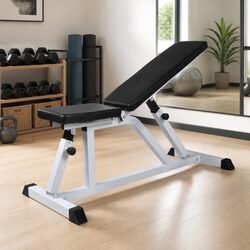 Weight Bench Adjustable Fitness Workout Strength Training Home Gym Exercise