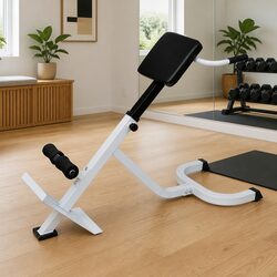 Adjustable Height Back Extension Bench for Home Gym
