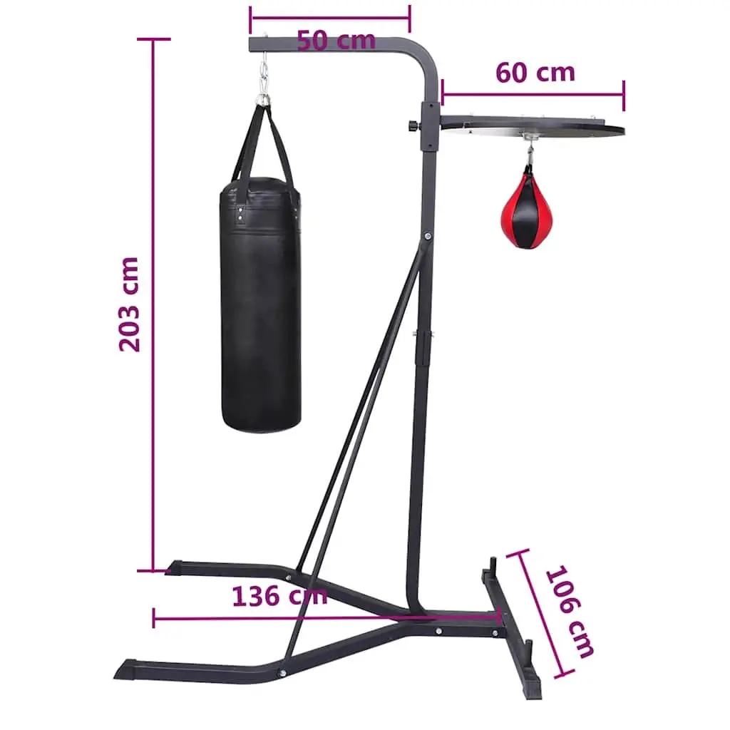 2 Way Boxing Stand for Speed & Endurance Training