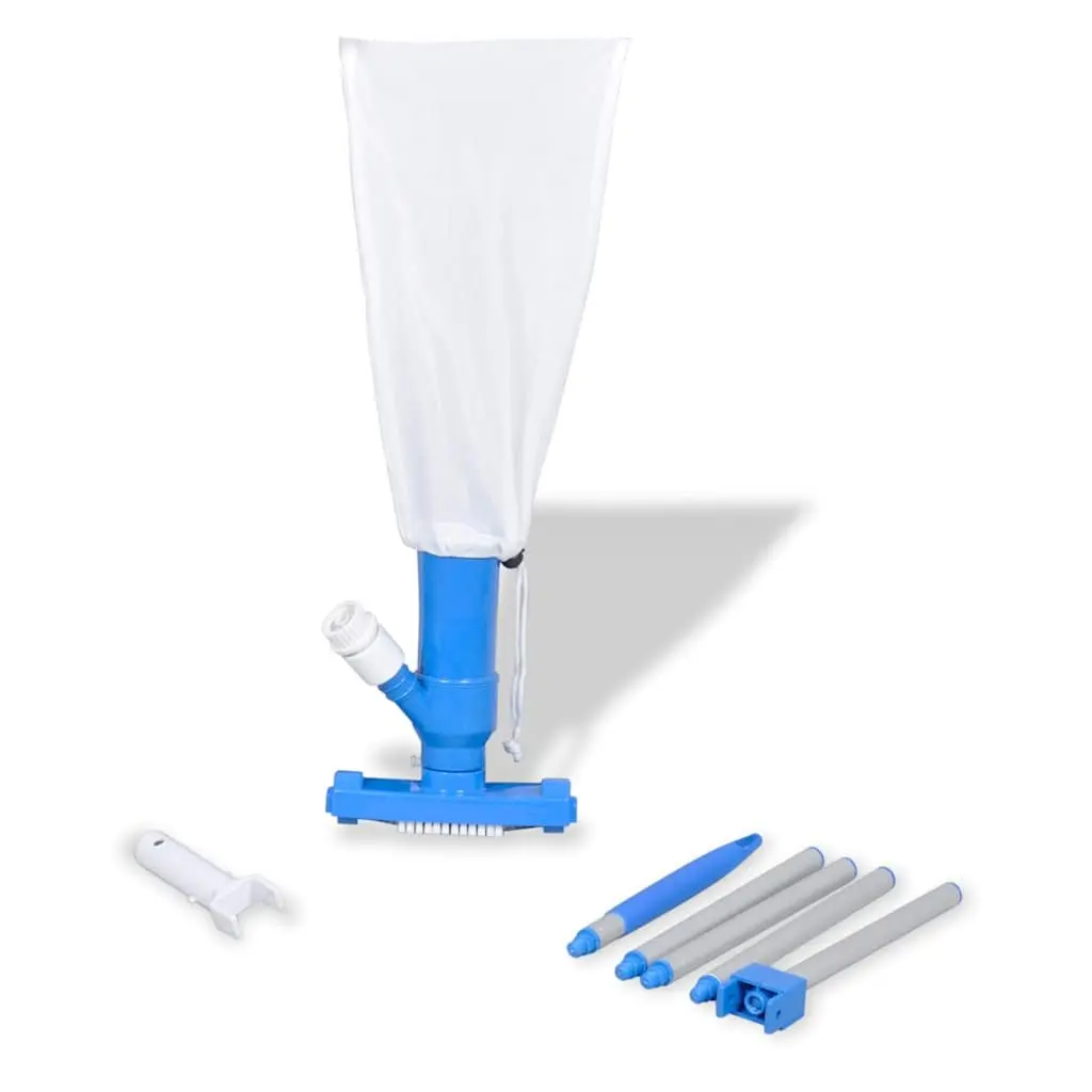 Adjustable Pool Vacuum Cleaner with Garden Hose Connection for Debris Removal