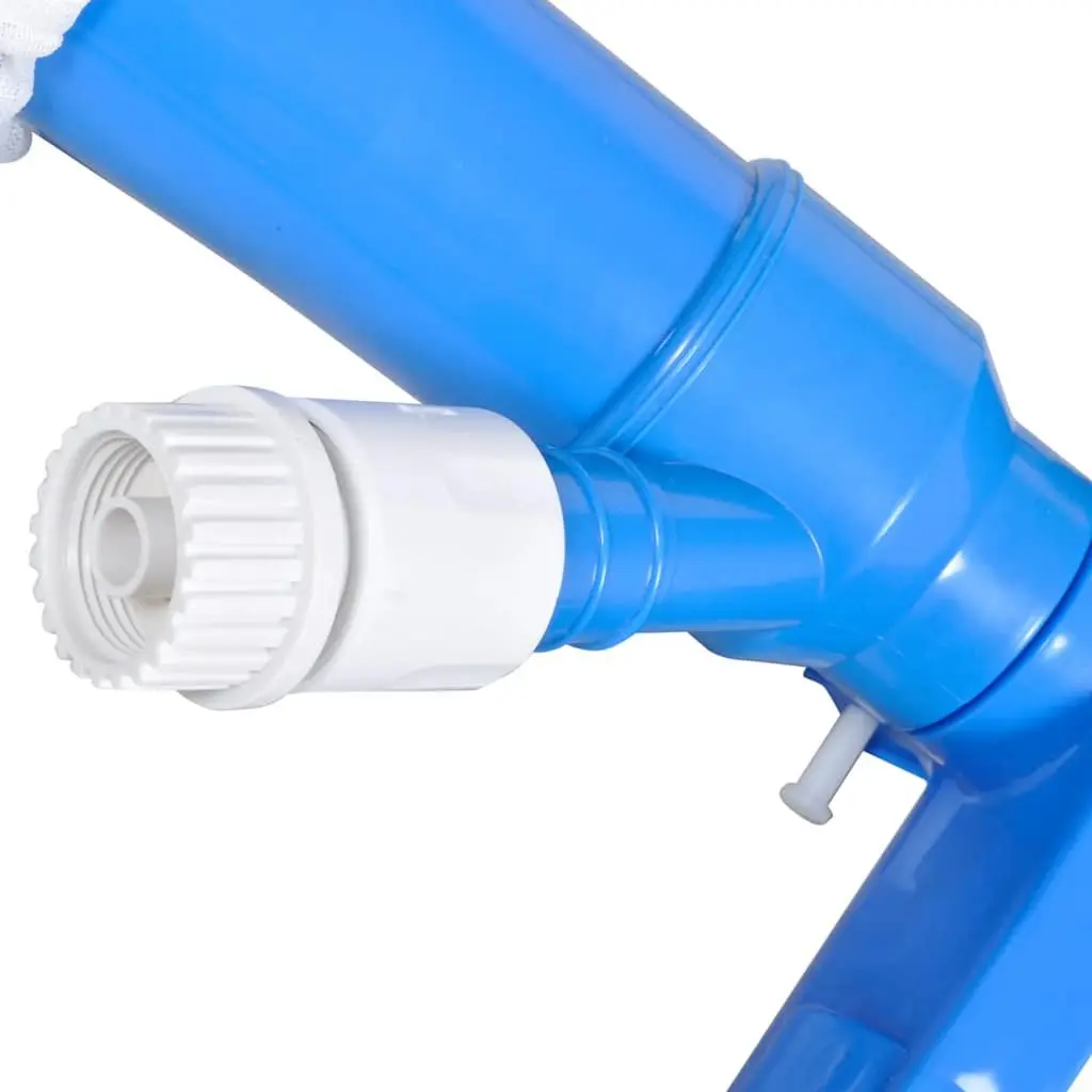 Adjustable Pool Vacuum Cleaner with Garden Hose Connection for Debris Removal