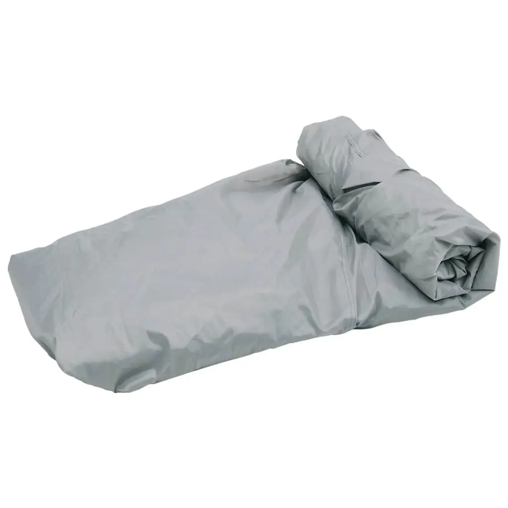 Boat Cover Polyester 427-488cm Grey Heavy Duty